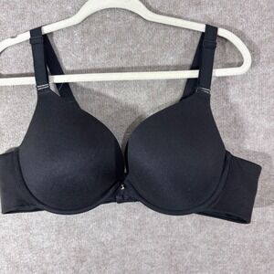 Cacique T-Shirt Bra Women 42C Black Smooth Padded Minimalist